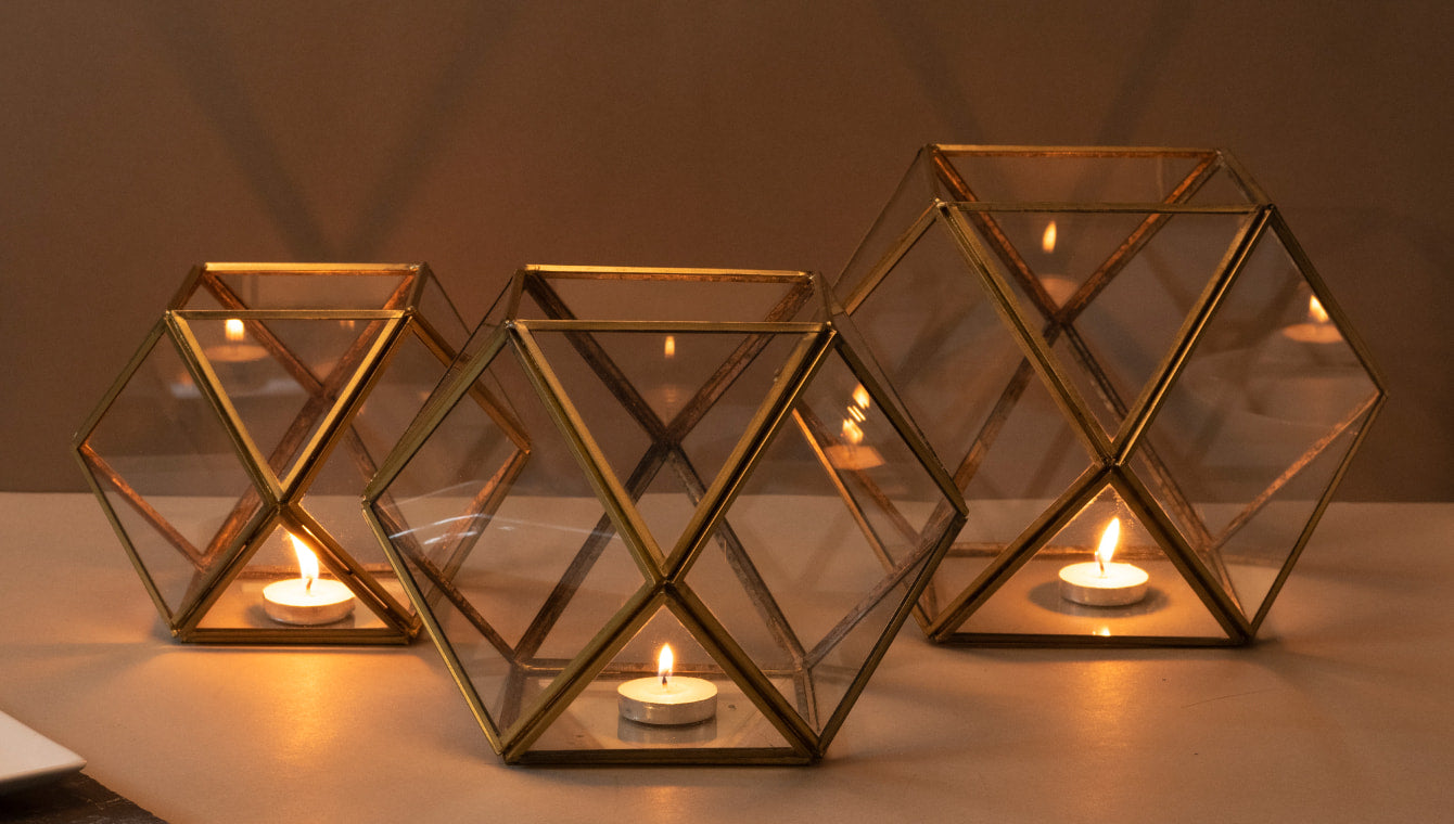 unusual candle holders