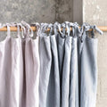 100% Linen Curtain - White  