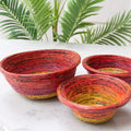 Recycled Paper Storage Bowls Bowls 