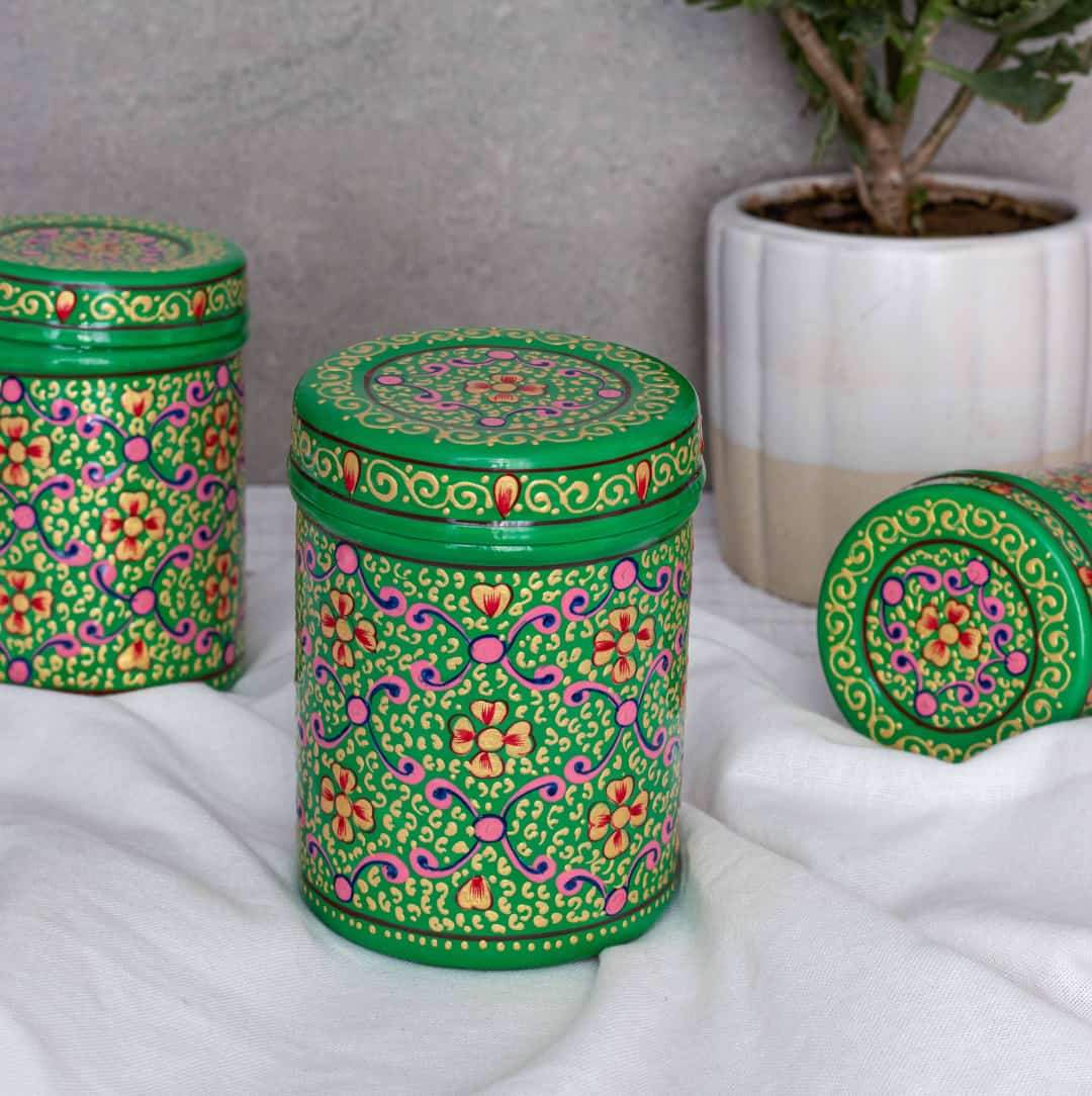Decorative Kitchen Storage Tins With Lids - Mytri Design – Mytri Designs