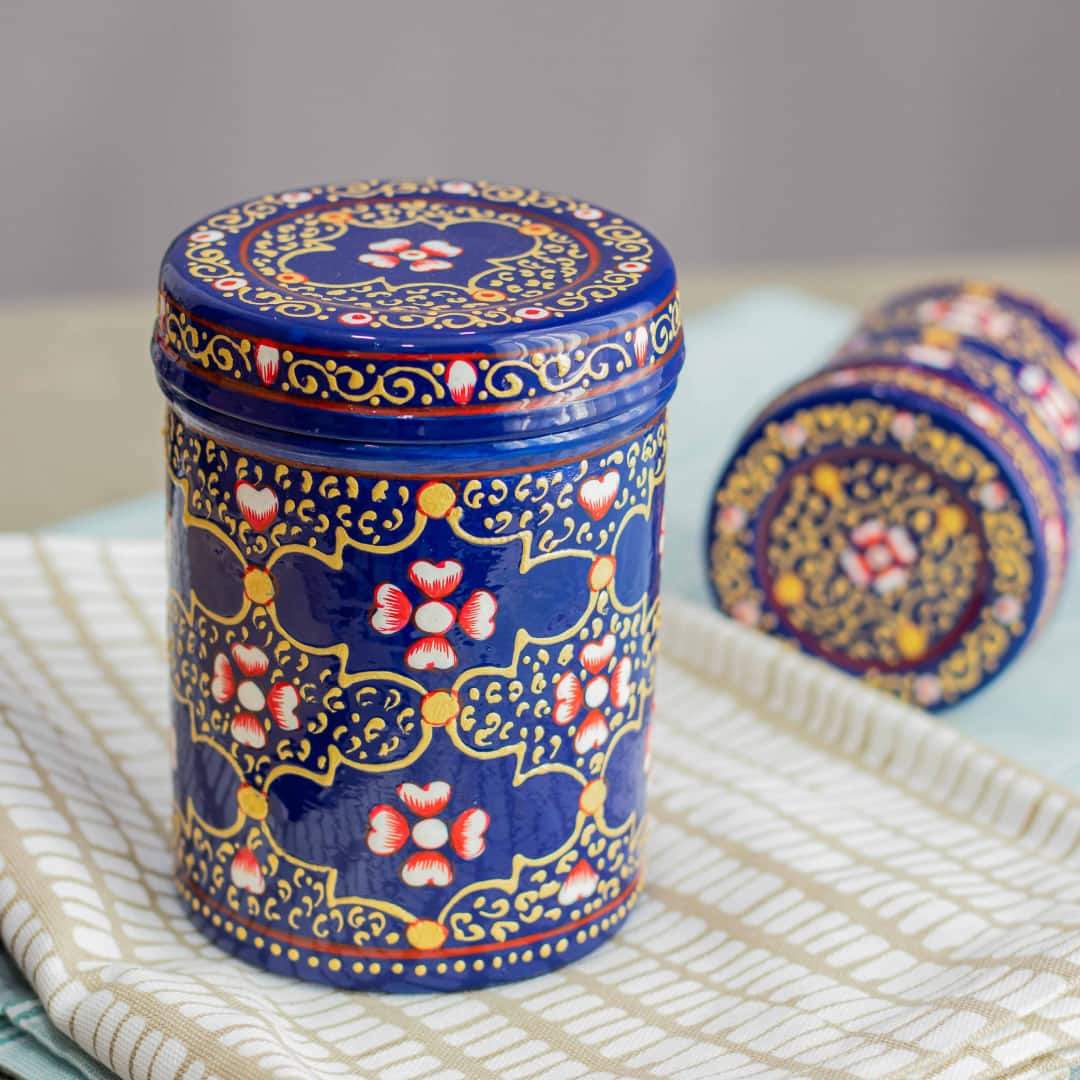 Decorative Kitchen Storage Tins With Lids - Mytri Design – Mytri Designs