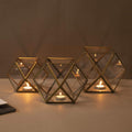 Hexagon Candle & Tealight Holders  