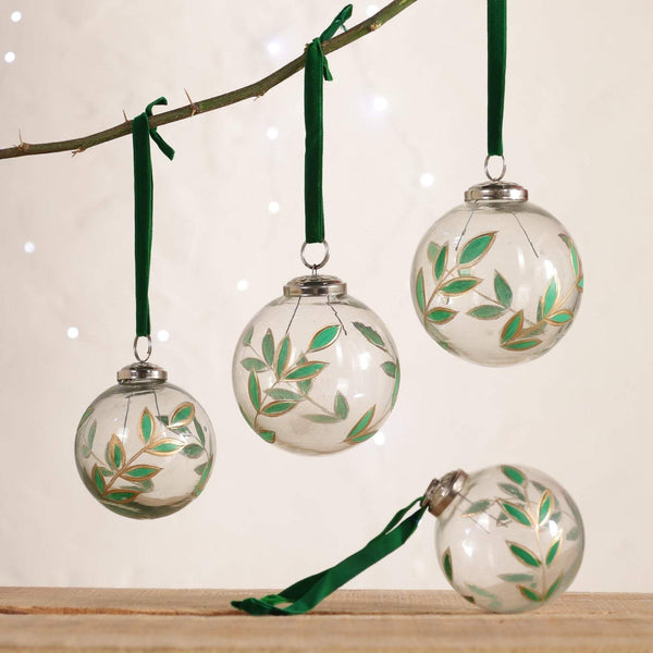 Urvi Glass Christmas Bauble