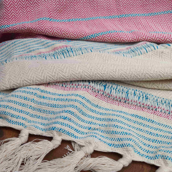 Striped Throw Blanket