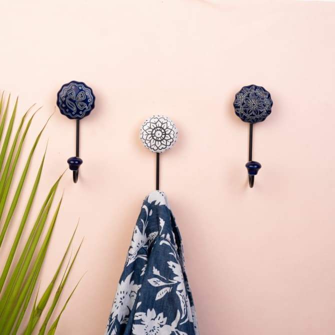 Ceramic Wall Hooks - Mytri Designs