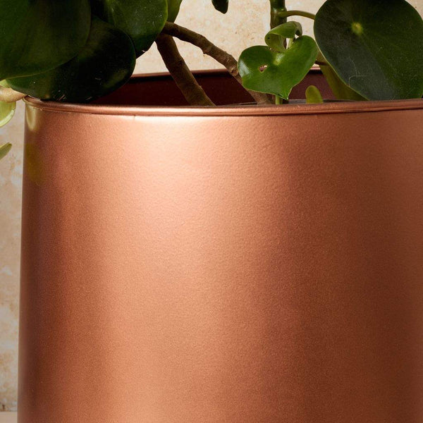 copper plant pots australia Tamra Copper Floor Planter – Mytri Designs