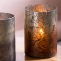 Cylindrical Candle Holder 'Karvi' Four Colours 