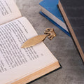 Elephant Slide-on Brass Bookmark / Booklover Gift 