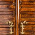 Luxury Antique Brass Parrot-Shaped Door Handle 'Tamba1 