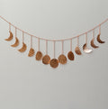 Gold Moon Phase Wall Hanging
