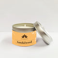 Sandalwood Scented Soy Candle