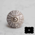 Vintage Style Ceramic Decorative Knobs | Red 